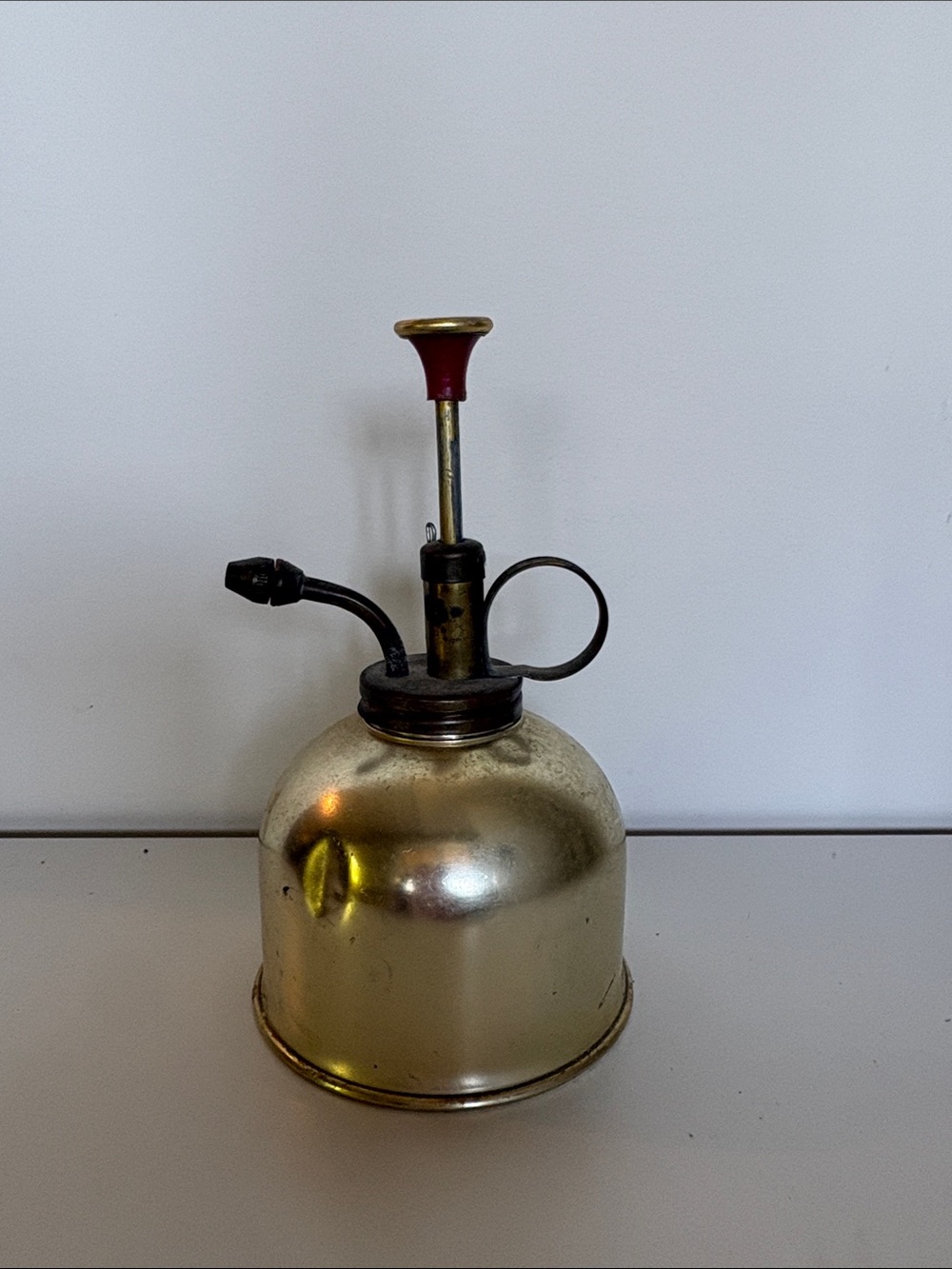 Vintage Kent Brass Plant Mister Sprayer Made in Hong Kong